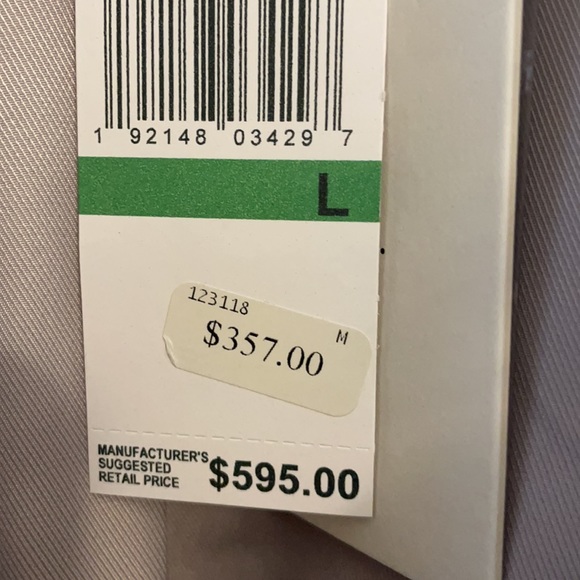 A. L. C Faux Fur Jacket size Large, 2 side pockets. Lavender color brand new - Picture 10 of 10